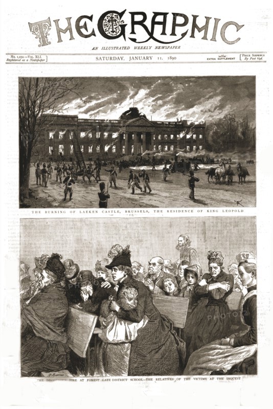 ''The Graphic, Front Cover Saturday January 11. 1890',1890.
