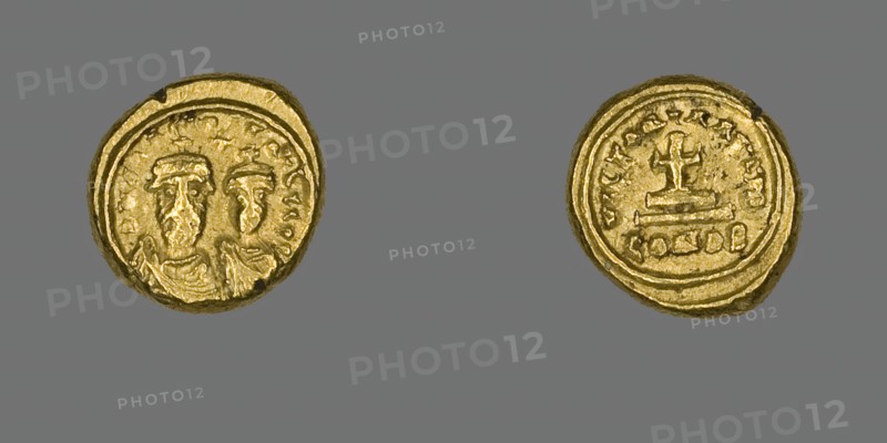 Solidus (Coin) of Constans II and Constantine IV, 659-668.