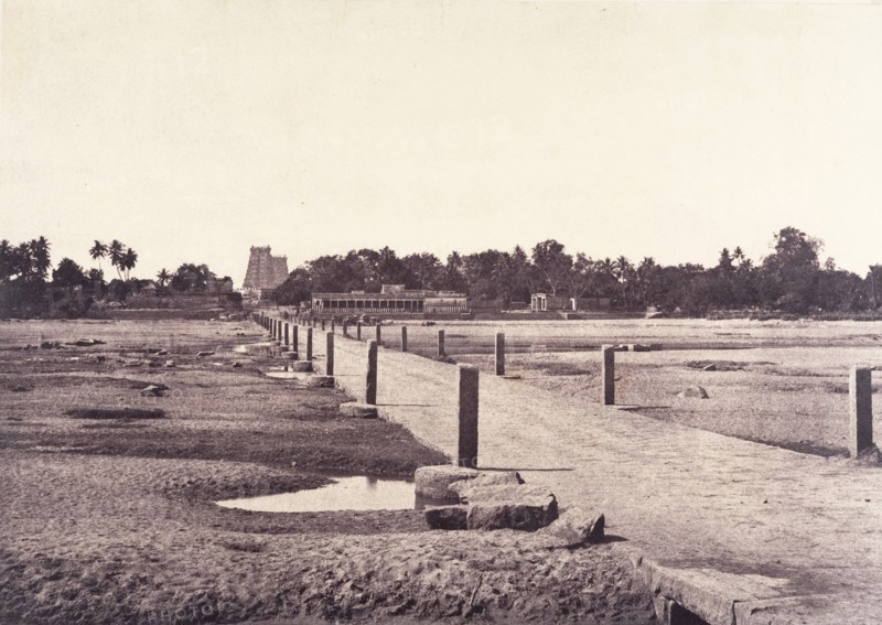 The Causeway Across the Vaigai River, January-March 1858.