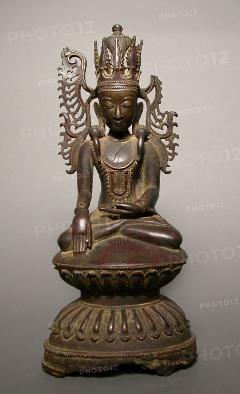 Jeweled and Crowned Buddha (Jambupati), c. 17th century.