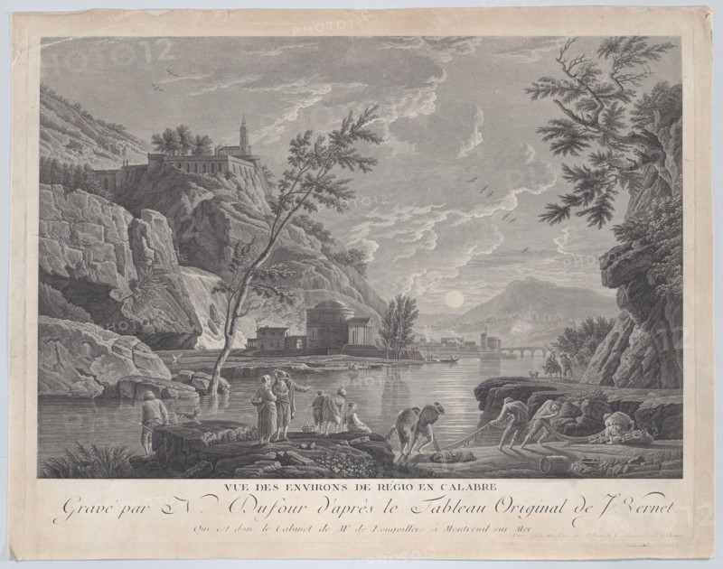 View of the Surroundings of Regio in Calabria, ca. 1770.