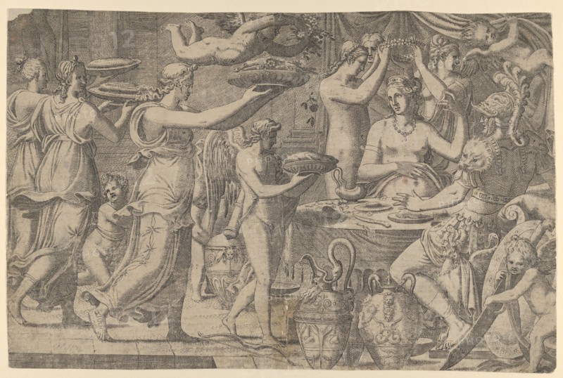 Mars and Venus Served by Cupid and the Graces, 1545-50.
