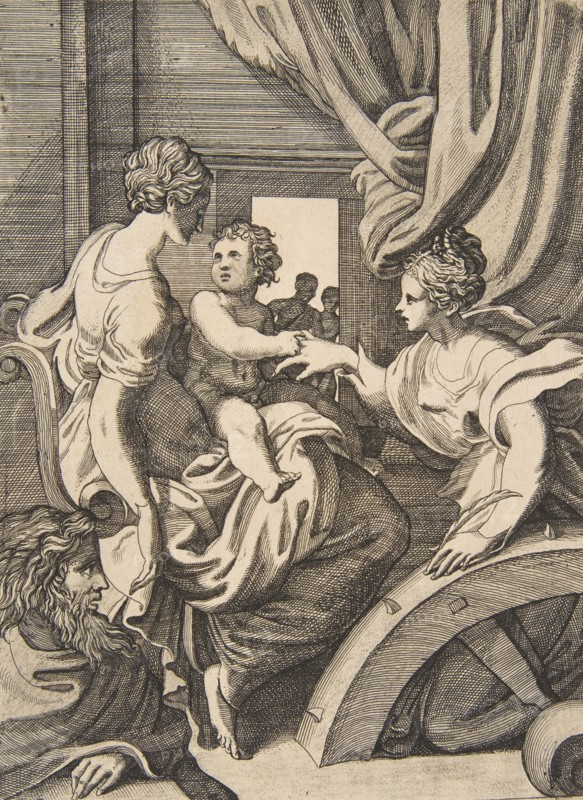 The mystic marriage of Saint Catherine, ca. 1560-1600.