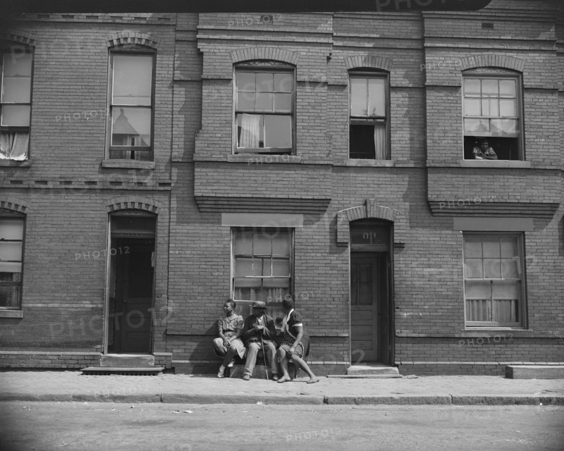 Washington, D.C. Apartment house at 1739 Seaton Road.