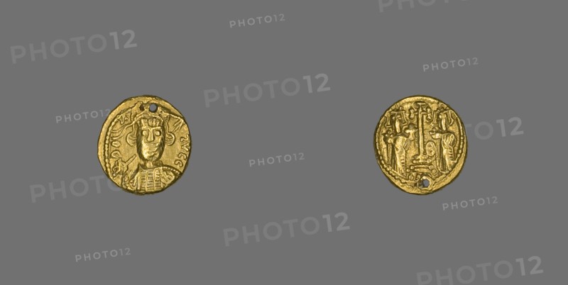 Solidus (Coin) of Constantine IV Pogonatus, 670-680.