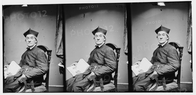 Curley, Father (Georgetown College), ca. 1860-1865.