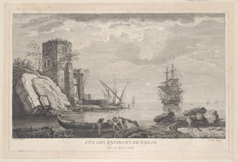 View of the Surroundings of Toulon, ca. 1750-1800.
