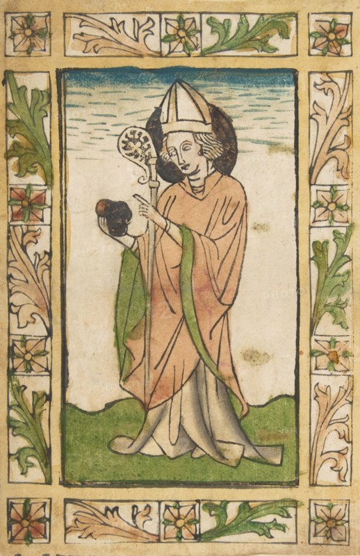 St. Nicholas of Myra (Schr. 1633c), 15th century.