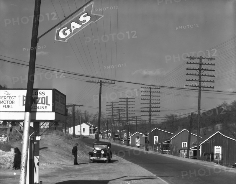 Alabama miners' houses near Birmingham, Alabama.