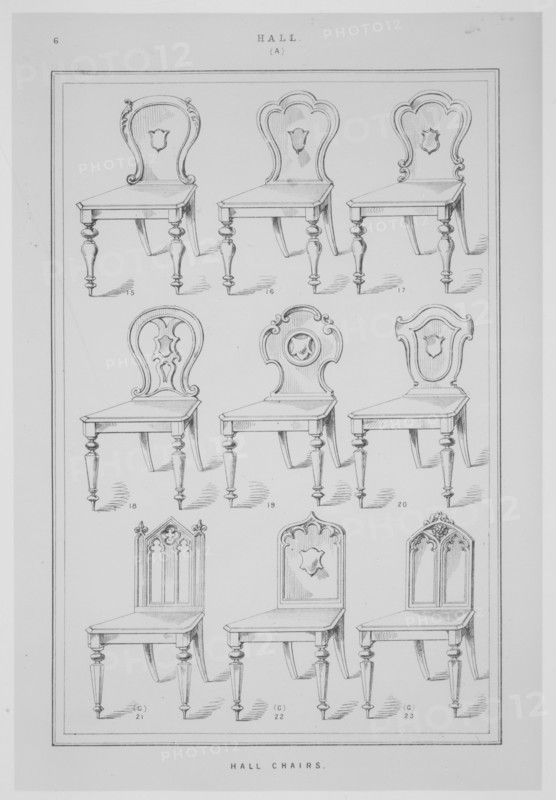Modern Furniture. Original and Select, ca. 1820.