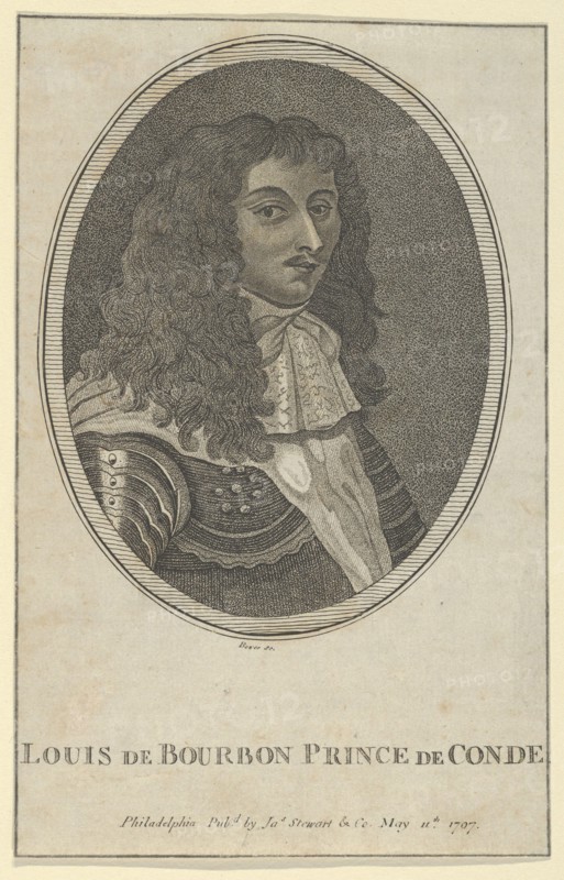 Louis de Bourbon, Prince de Condé, May 11, 1797.