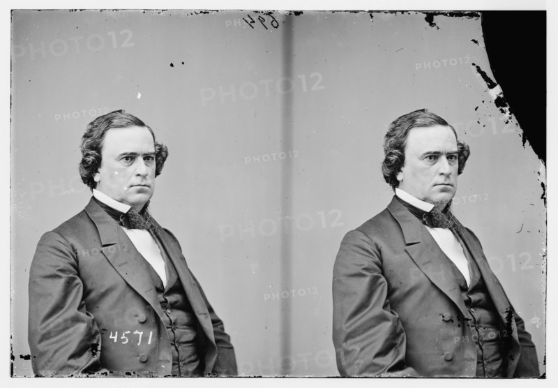 Hon. Willard Saulsbury, between 1855 and 1865.