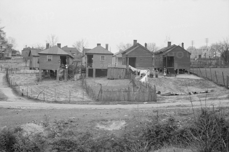 Negro houses, Winston-Salem, North Carolina.