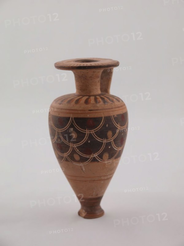 Aryballos (Container for Oil), 625-600 BCE.