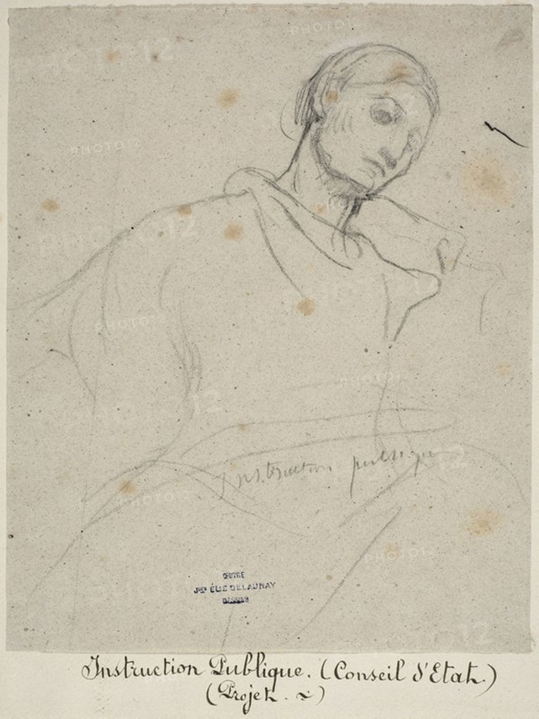 Study for "Instruction Publique", c. 1873.