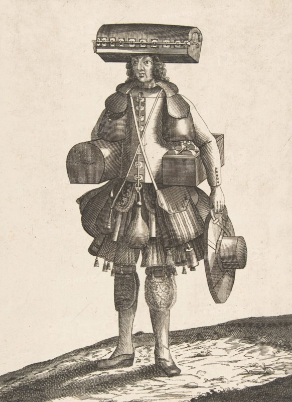Habit de Mallettier Coffrettier, ca. 1690.