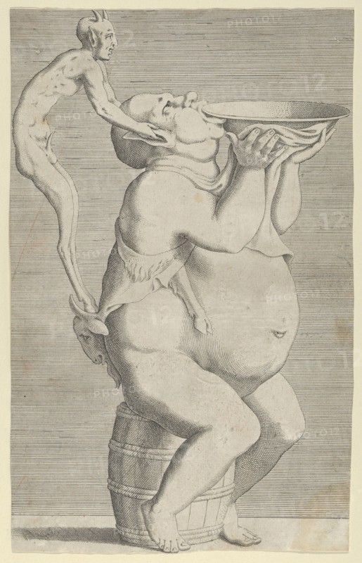 Silenus, as a Vase, Satyr Handle, 1540-56.