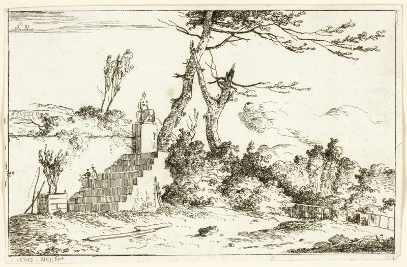 Landscape with Classical Statue, 1779/97.
