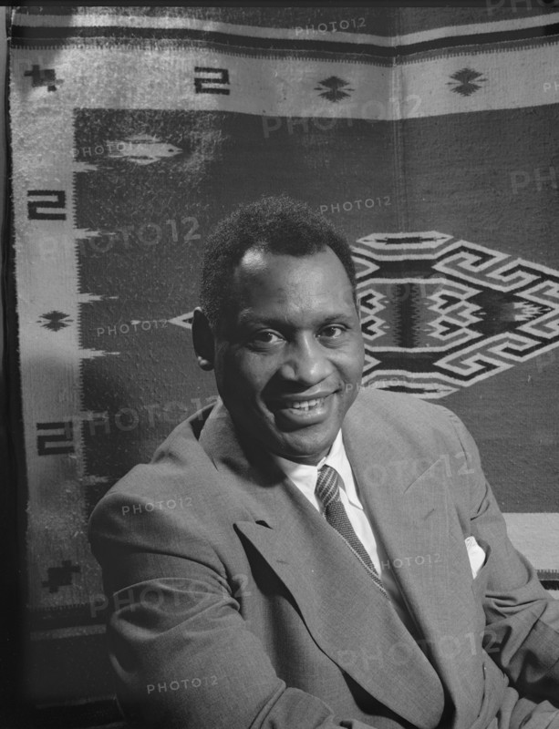 Washington, D.C. Paul Robeson, baritone.