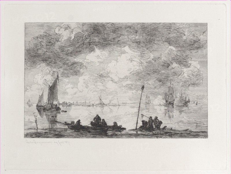 The Moerdyck, after Jan van Goyen, 1871.