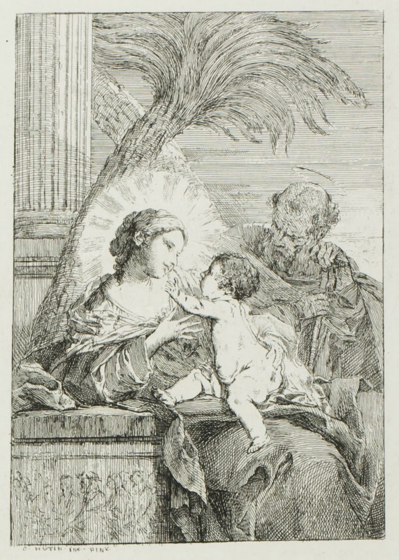 Rest of the Holy Family in Egypt, 1764.