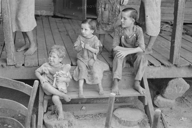 Tengle children, Hale County, Alabama.