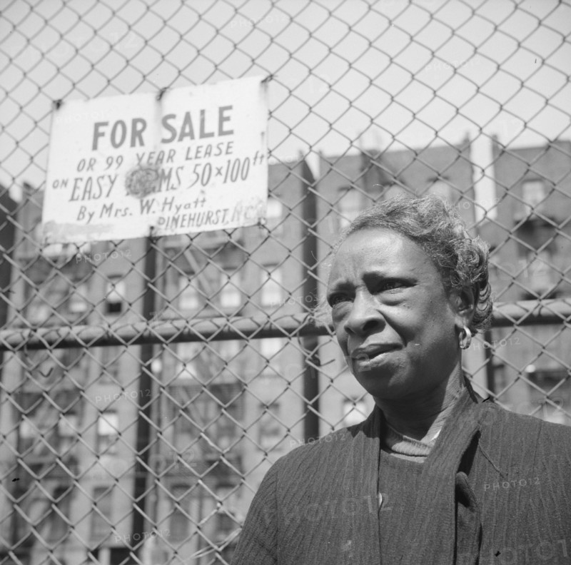 New York, New York. A Harlem resident.