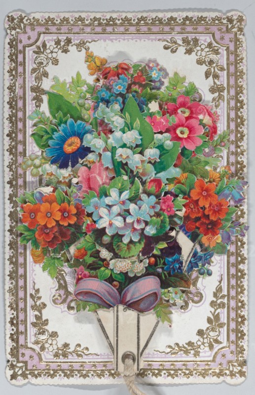 Valentine - Mechanical fan, ca. 1875.