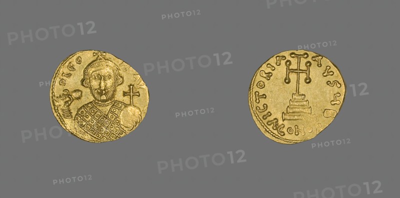 Solidus (Coin) of Leontius, 695-698.