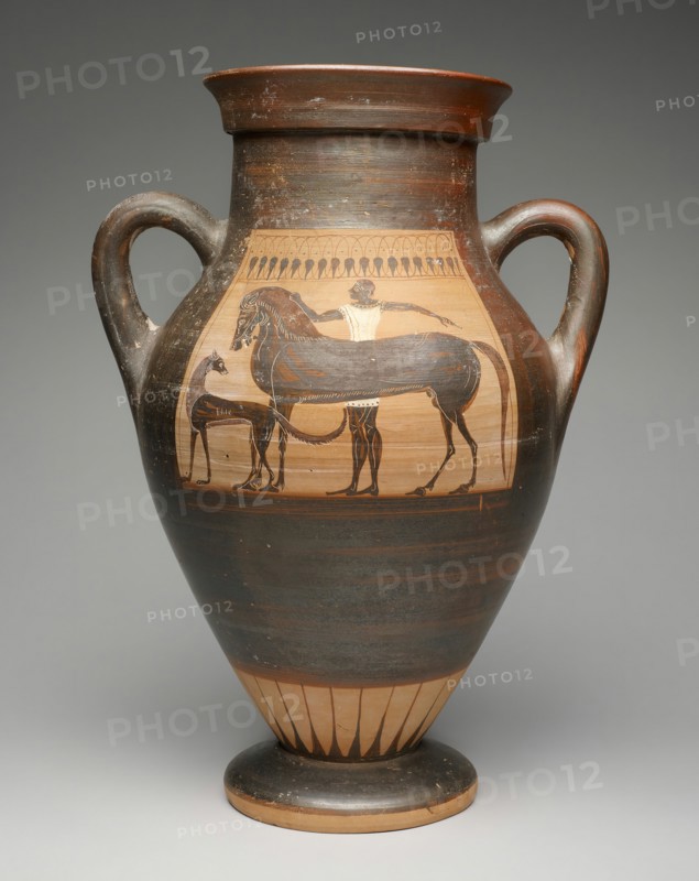 Amphora (Storage Jar), 530-520 BCE.