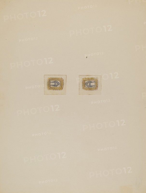 Gentleman's Stock Buckles, c. 1936.