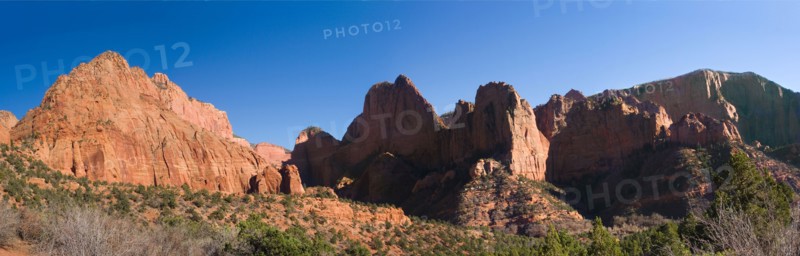 Zion National Park Panorama, Utah.