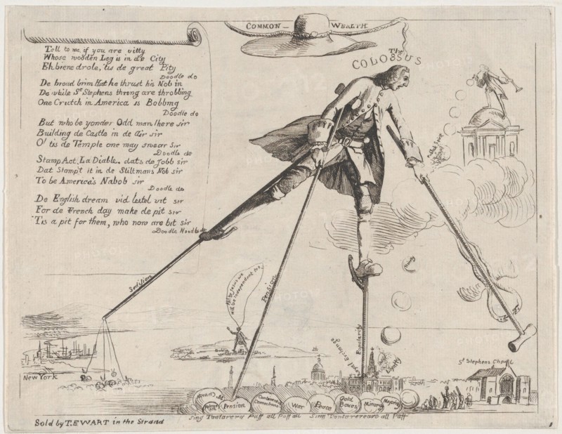 Common-Wealth, The Colossus, 1766.