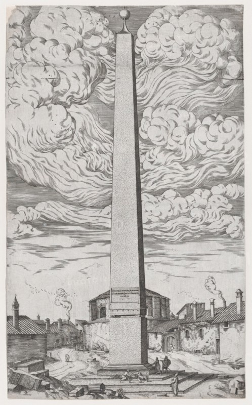The Vatican Obelisk, 16th century.
