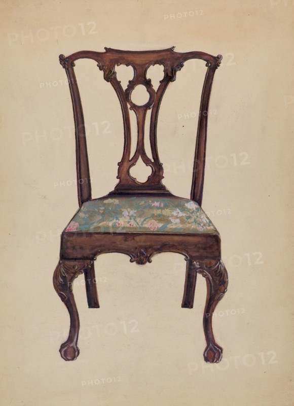 Chippendale Side Chair, 1935/1942.