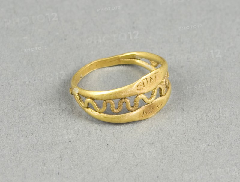 Openwork Ring, about 1st century.