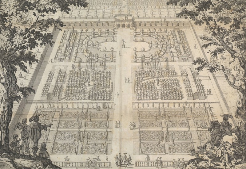 Wilton Garden, plate 1, ca. 1640.