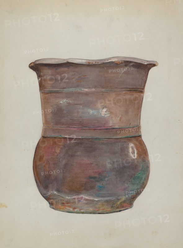 Terra Cotta Flower Jar, c. 1936.