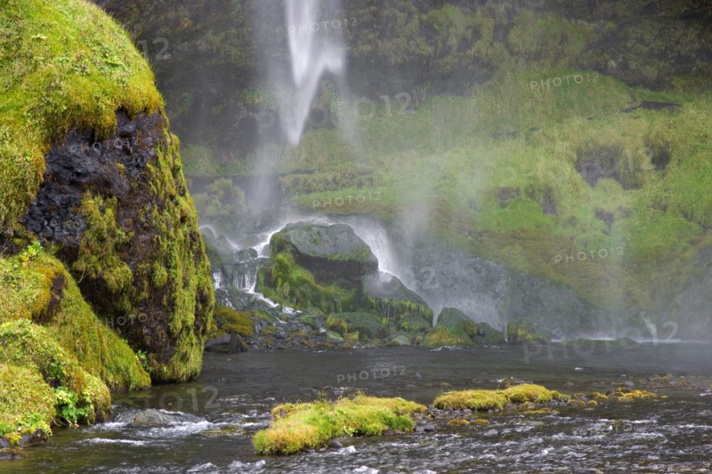 Seljalandfoss Falls B, Iceland.