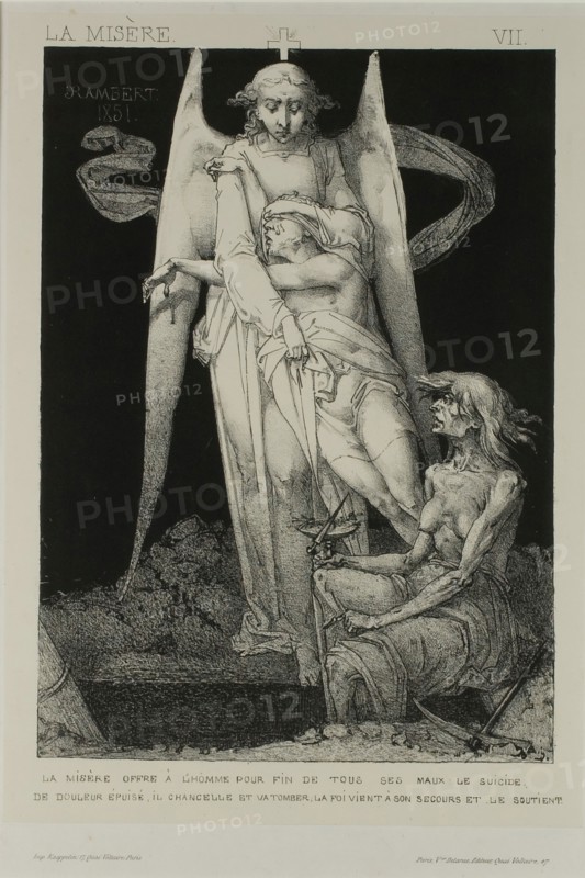 Plate Seven from Misery, 1851.
