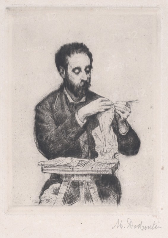 Portrait of Emile Soldi, 1876.