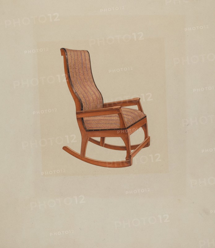 Shaker Rocking Chair, c. 1938.