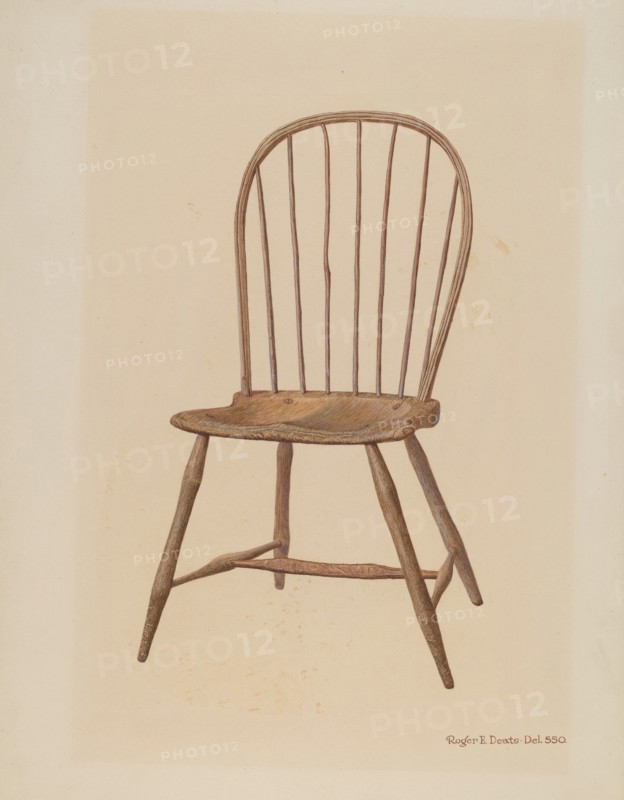 Windsor Comb-Back Chair, 1940.