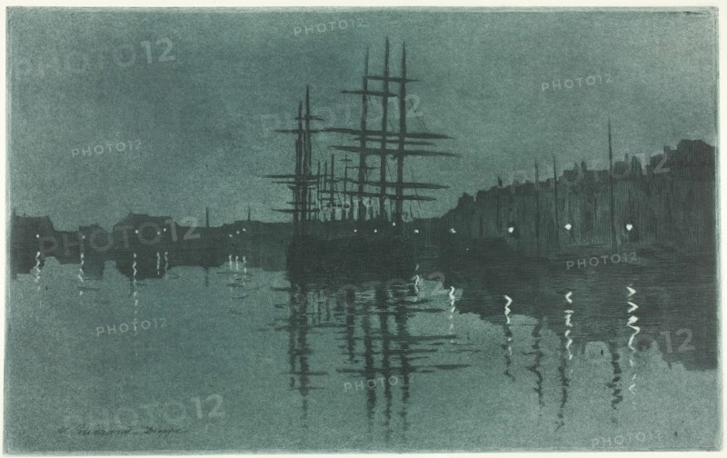 The Basin at Dieppe, 1883/89.