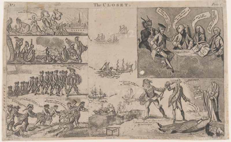 The Closet, January 28, 1778.