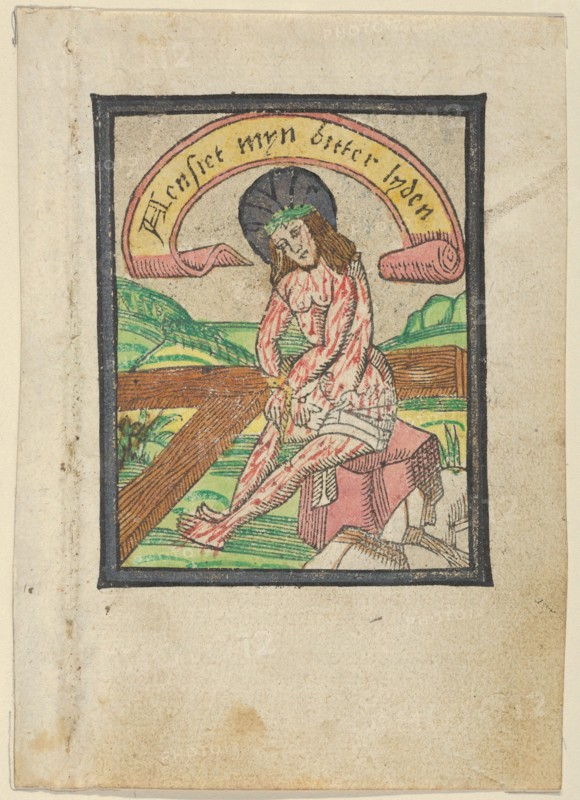 Man of Sorrows, 15th century.
