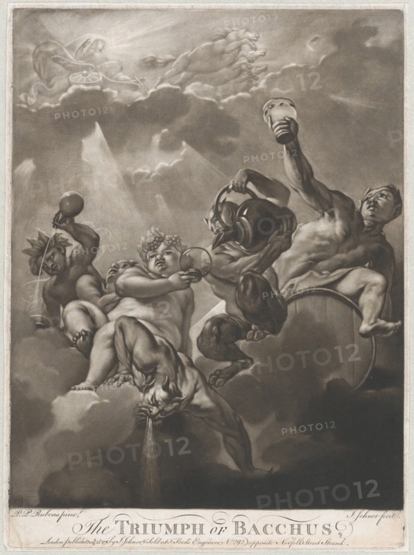 The Triumph of Bacchus, 1776.