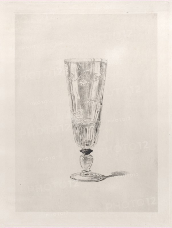 Crystal Drinking Glass, 1868.