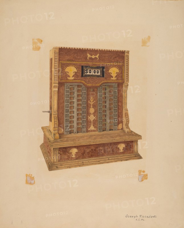 Hume Cash Register, c. 1939.