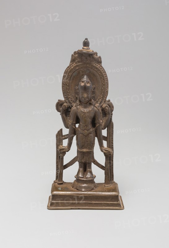 God Vishnu, c. 9th century.